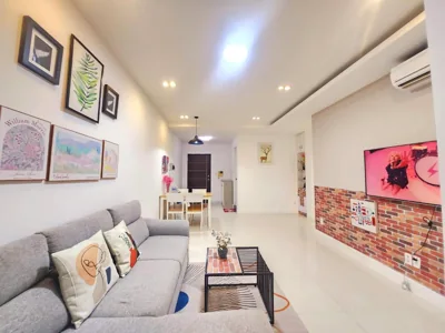 Appartamento di famiglia con due camere da letto e vista — Sky Garden 3